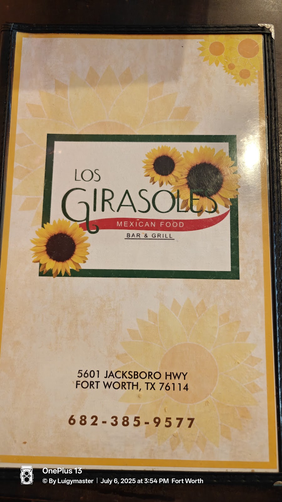 Los Girasoles Mexican